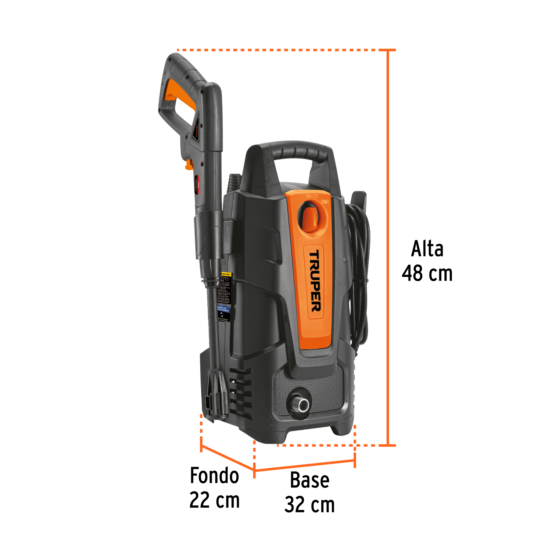Hidrolavadora eléctrica 1500 psi - Image 3